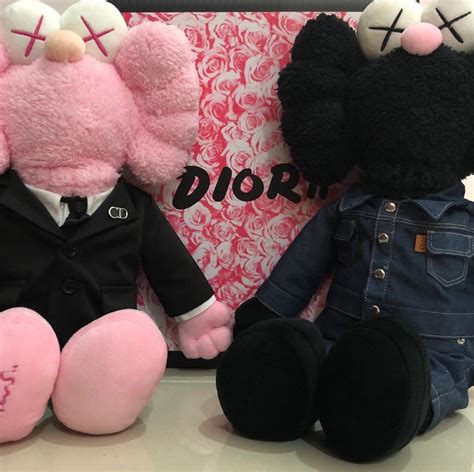 dior plushie|Dior designer toys.